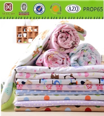 SGS high quality manta various cartoon pattern baby blanket coral fleece baby blanket baby blanket