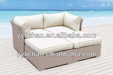 rattan l shaped living room furniture