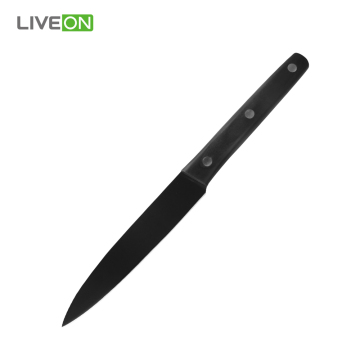 5 Inch Kitchen Black Utility Knife