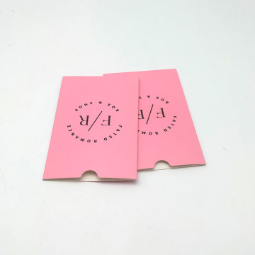 Small Pink Gift Hotel Key Envelope aangepaste envelop