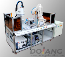 industrial robot application training system