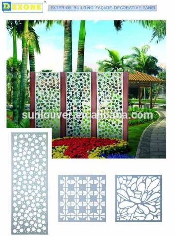 Garden panels Aluminum Laser Cutting Fence Panels