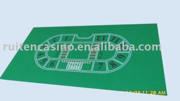 Homestyle Baccarat Layout,poker layout,casino layout