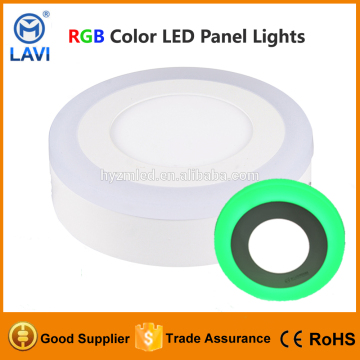 led new panel 9w two color panel light