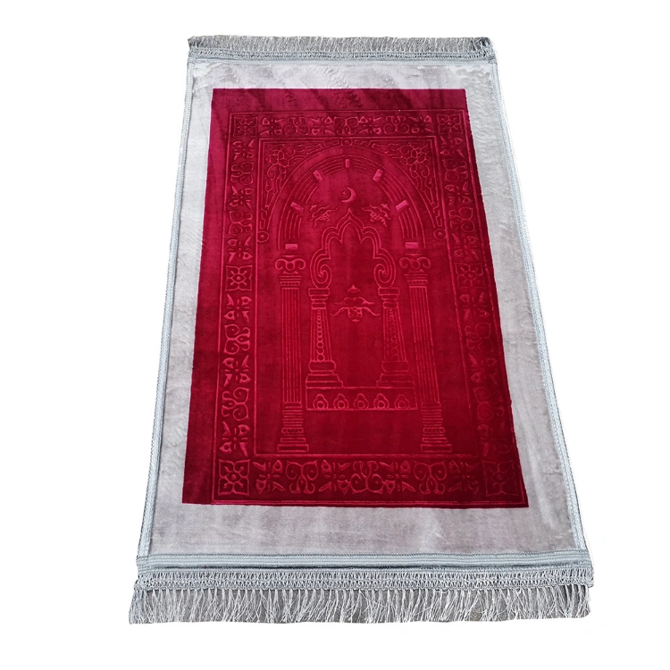 Eco-Friendly Islamic Quality Latest Design Islamic Blanket Pocket Mats for Prayer