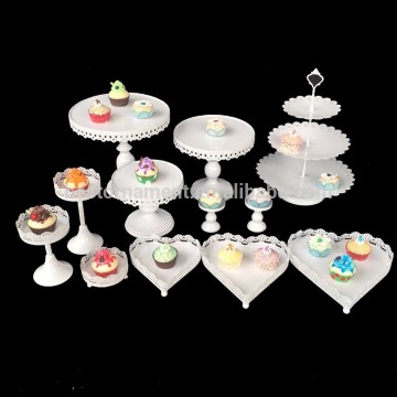 12PCS / Set Wedding Dessert Tray Cake Stand Cupcake Pan For Party Supply