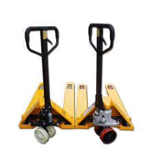 Manual hydraulic handling forklift lifting pallet cart