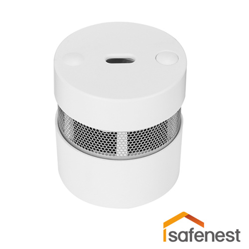 Photoelectric Smoke Alarm with Hush Feature