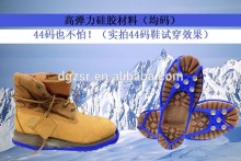 Sports goods silicone rubber anti-slip spikes shoes