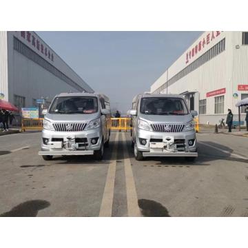 Mini Highway Sweeper Truck Airport Runway Nettoying Tamin