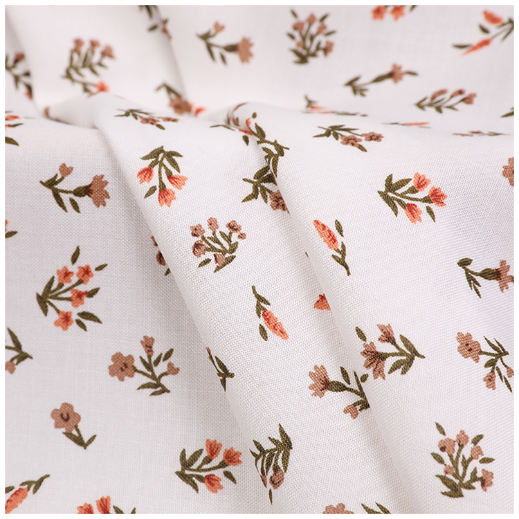 Plain Woven Challis Rayon Printed Fabric