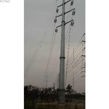 220kV الصلب القطب الطاقة الكهربائية