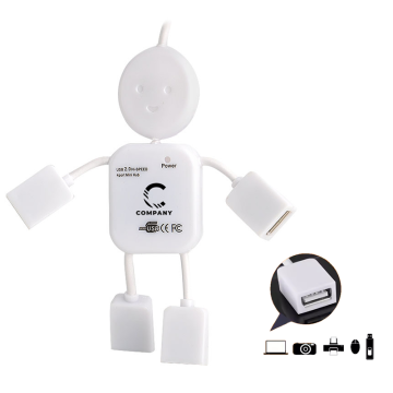 Human Shape 4 Port USB Hub