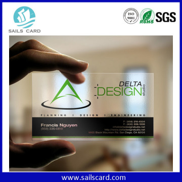 Plastic Cards Transparent Clear Plastic Business Card Printing