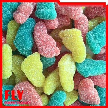 New Gummy Sour Sugary Feet Gummy Candy