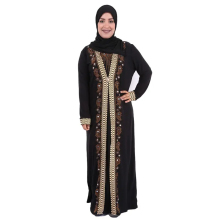 Wholesale Arabic Fashion: Beaded Robes, Kaftans, Muslim Women's Dresses, Rhinestone-Decorated Abayas