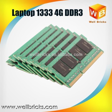 Cheap ram memory ddr3 4gb 1333mhz memory module for laptop NoteBook