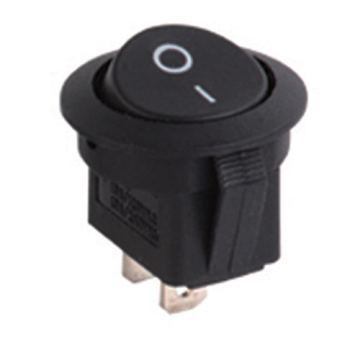 Round Rocker Switch 240V