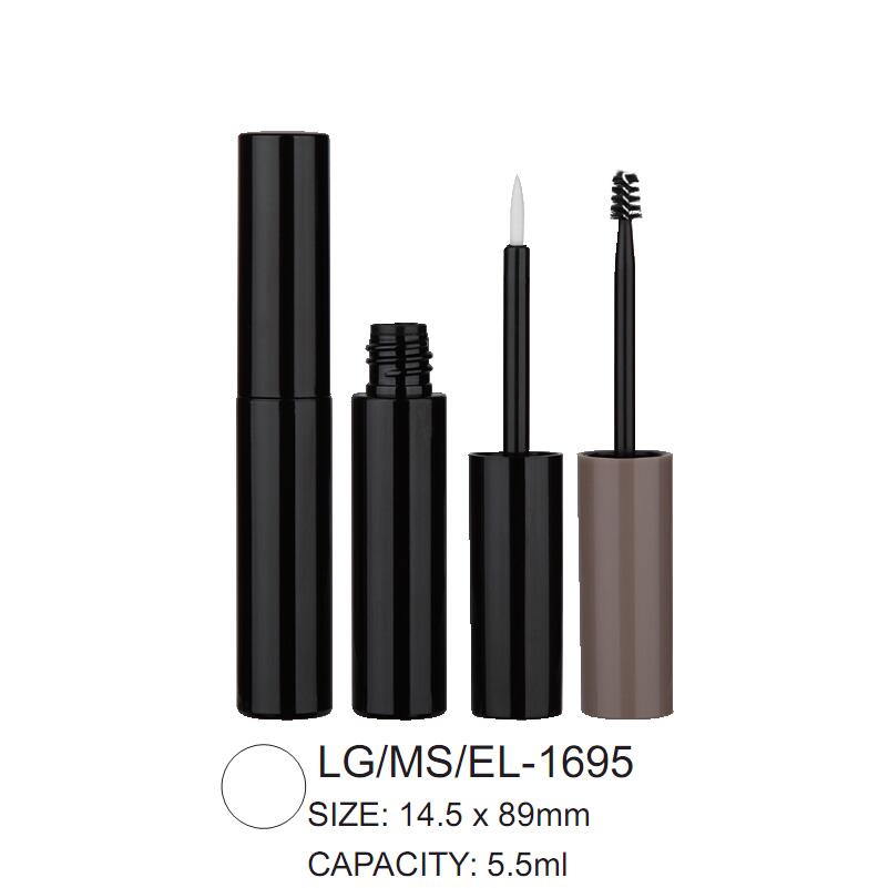 Mascara rotondo cosmetico in plastica/contenitore eyeliner LG/MS/EL-1695