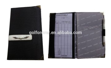 Golf score card for scorer record