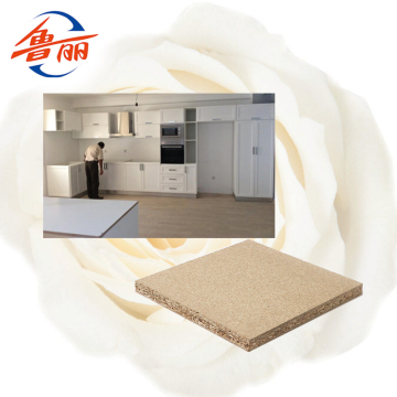 White melamine particle board