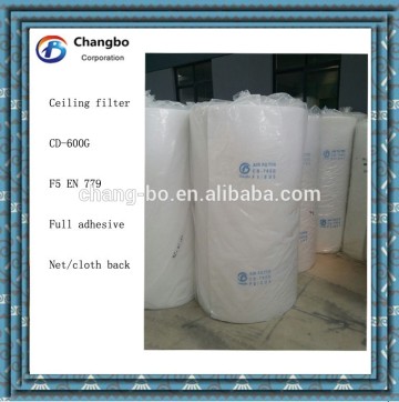 Synthetic fiber Ceiling filter/Ceiling air filter