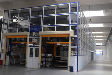 Oxidation of aluminum alloy production line