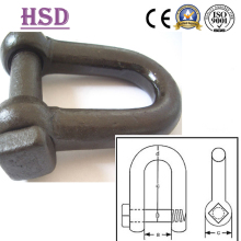 European D Type Trawling Shackle of Rigging Hardware