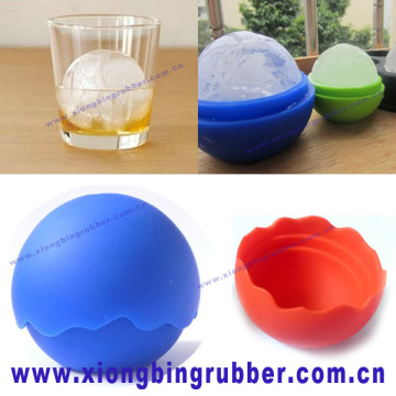 Silicone ice ball mould