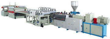 Pvc Plastic Foamed Board Production Line , Plastic Board Extrusion Line