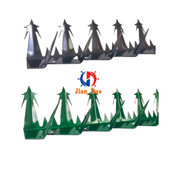 Galvanized Razor Security Wall Climbing Spikes