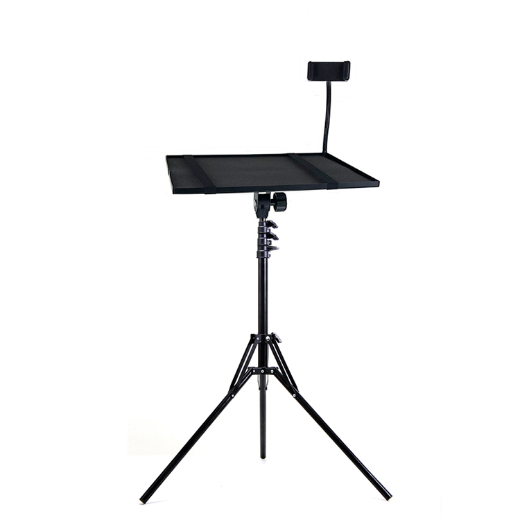 metal tray with tripod for laptops