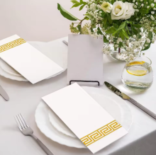 Patterned Eco-Friendly Degradable Paper Dust-Free Napkin