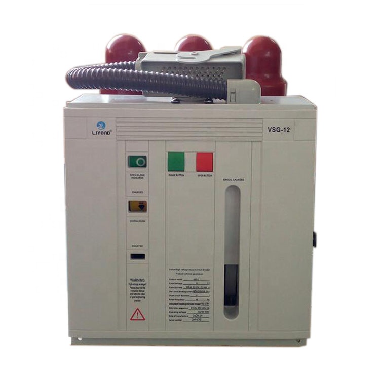 Indoor VCB High Voltage Embedded Pole Fixed type sf6 Vacuum Circuit Breaker price