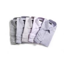 Chemises de teinture fine de coton de coton pour hommes