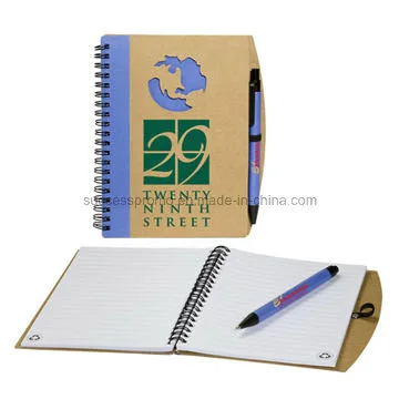 A6 Customized Office Use Wire Spiral Binding Notebook