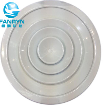Round Air Vent Register for HVAC System and Ceiling Light Diffuser