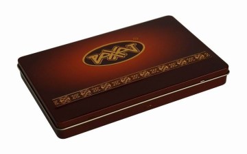 2017 New Rectangular Chocolate & Cookies Metal Tin Box