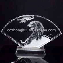Crystal table set, crystal office set