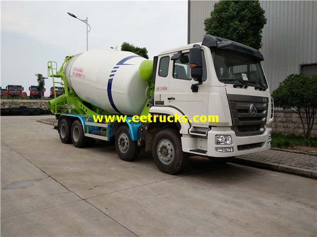 SINOTRUK 380hp 8 CBM Concrete Mixer Trucks