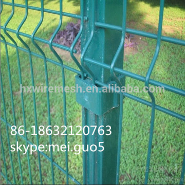 pvc welded triangle mesh fence/triangle bending fence