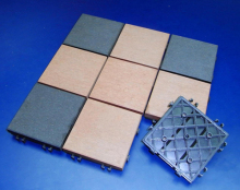 Green and High-Teck Outdoor Decking