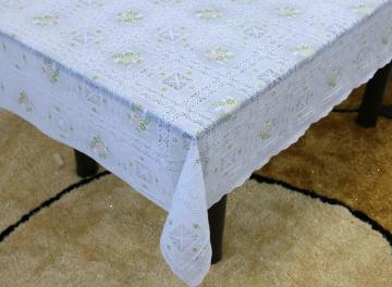 Printed Vinyl lace tablecloth by roll