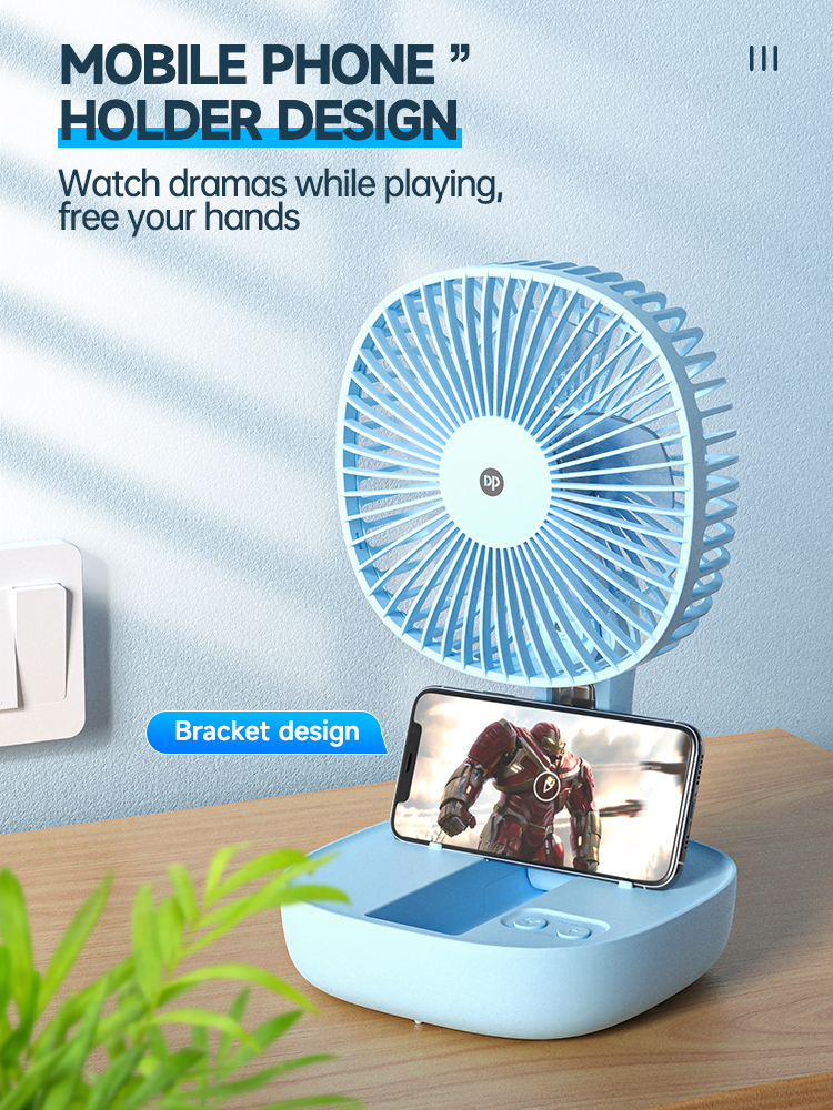 Table Foldable Standing Fan