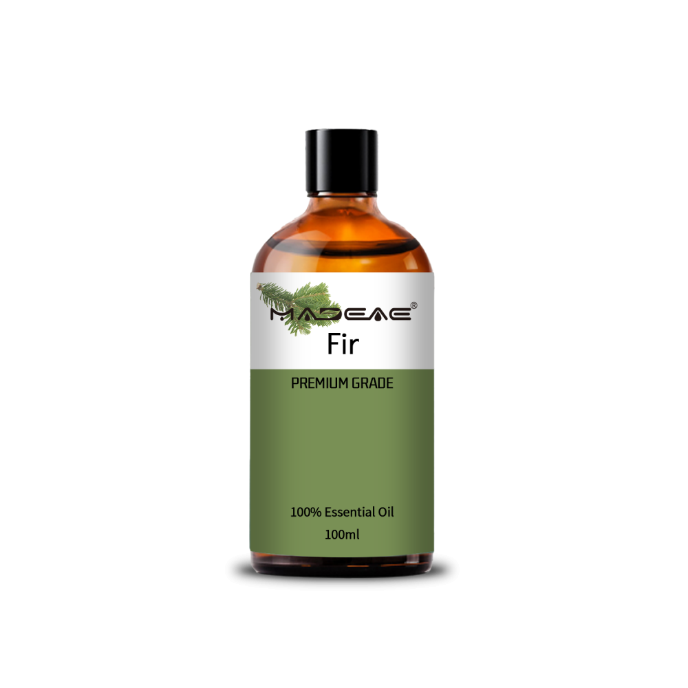 Mejor grado 100% de extracto puro Fir esencial Aceite para el cuidado de la piel