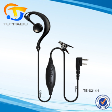 IC-F4SR IC-F4TR Earphone Headset For IC-F4SR IC-F4TR IC-F10 IC-F20 IC-H2 IC-H6 Earphone Headset