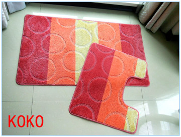 color changing thin anti slip bath mats