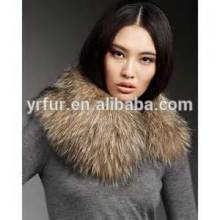 Genuine real raccoon fur collar for coats
