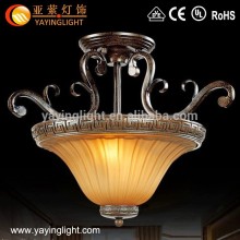 resin and glass modern ceiling design for hall,Modern ceiling lamp