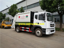 12000 Litres 190hp Waste Compactor Vehicles
